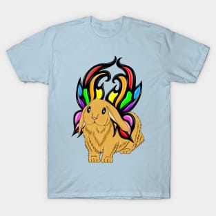 Bunny with rainbow wings T-Shirt